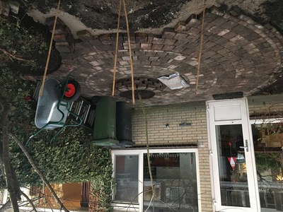 Aanleggen bestrating 4